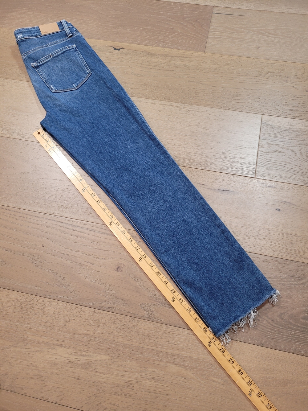 PAIGE Jeans Women's sz 28 Hoxton Slim Mid Rise Ankle Denim Jean - Picture 11 of 14